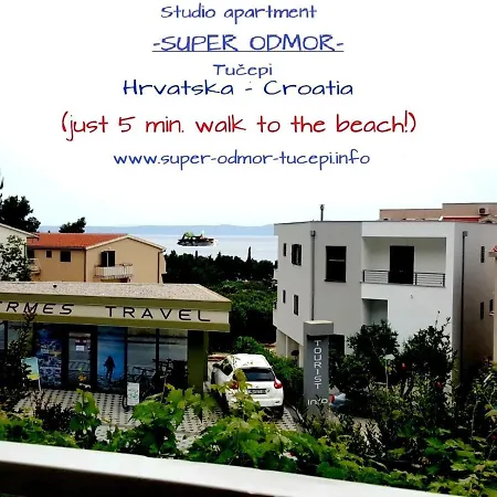 Studio Apartment Super Odmor Tucepi Exterior photo